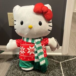Christmas hello kitty greeter